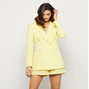 BCBGMaxazria Yellow Blazer